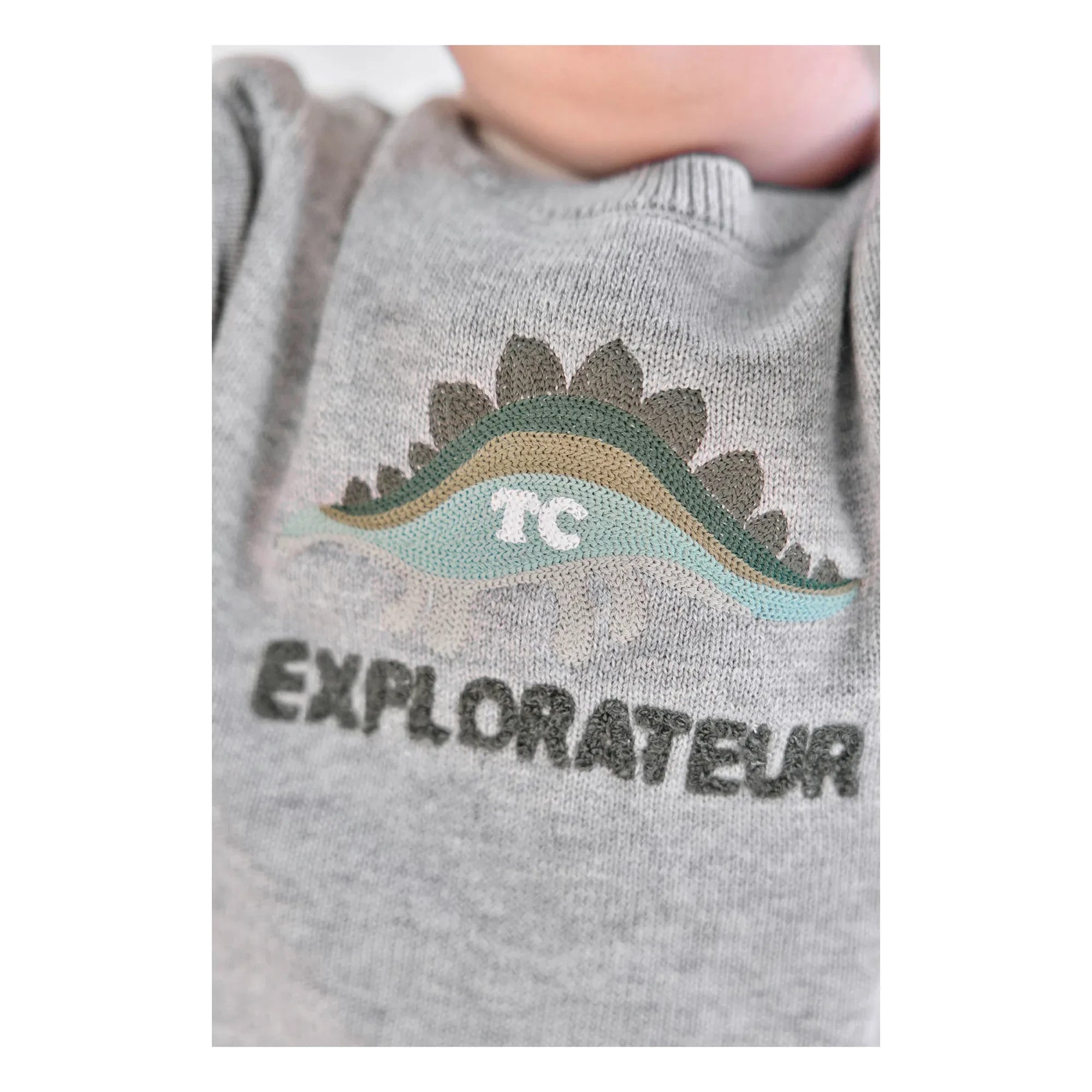 Tartine et Chocolat - Suéter Chiné Explorador | Gris