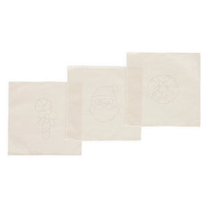 Legami - Kit creativo para decoraciones navideñas colgantes - Kit de punch needle