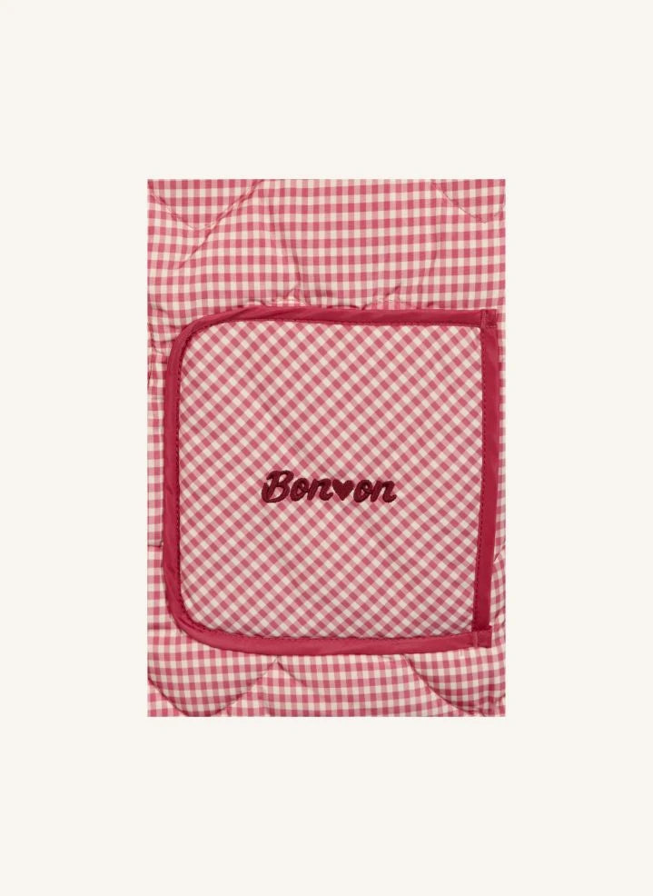 Bonton - Chaqueta Prunette Vichy | Rosa