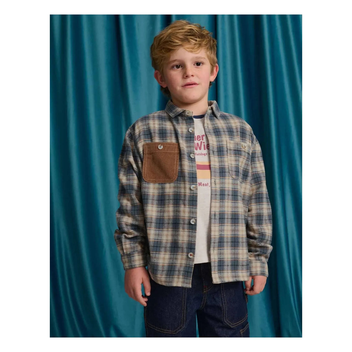 Gingersnaps - Camisa de cuadros Benny | Azul