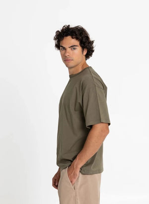 Smallable Man - Solal Camiseta de Algodón Orgánico | Caqui
