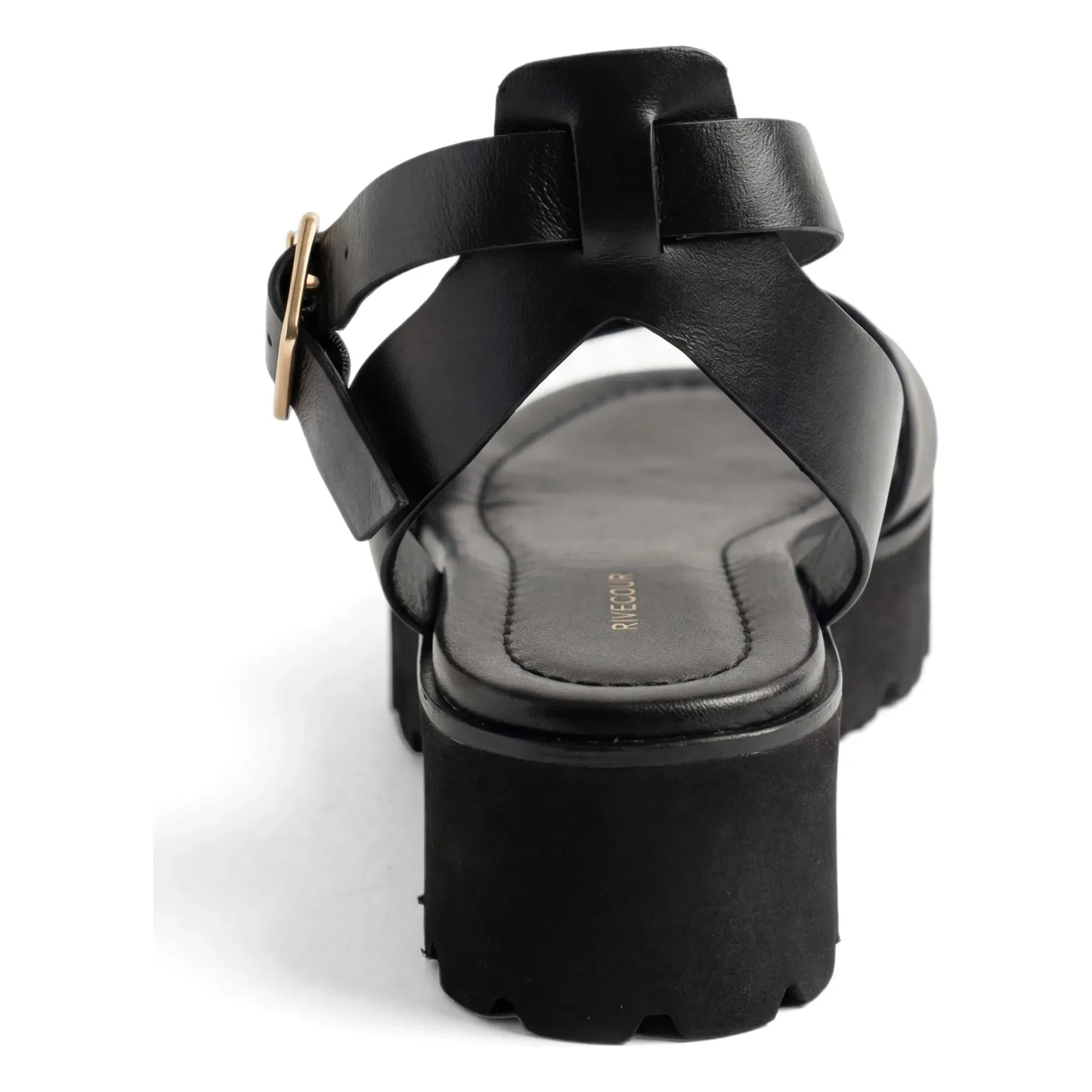 Rivecour - Sandalias n°214 de Piel | Negro