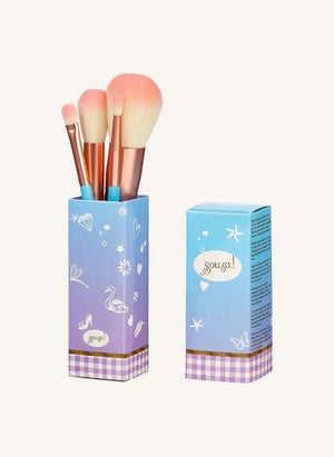 Souza - Pinceles de Maquillaje para Niños - Set de 4