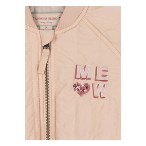 Konges Sløjd - Chaqueta Bomber para Gato Juno | Rosa