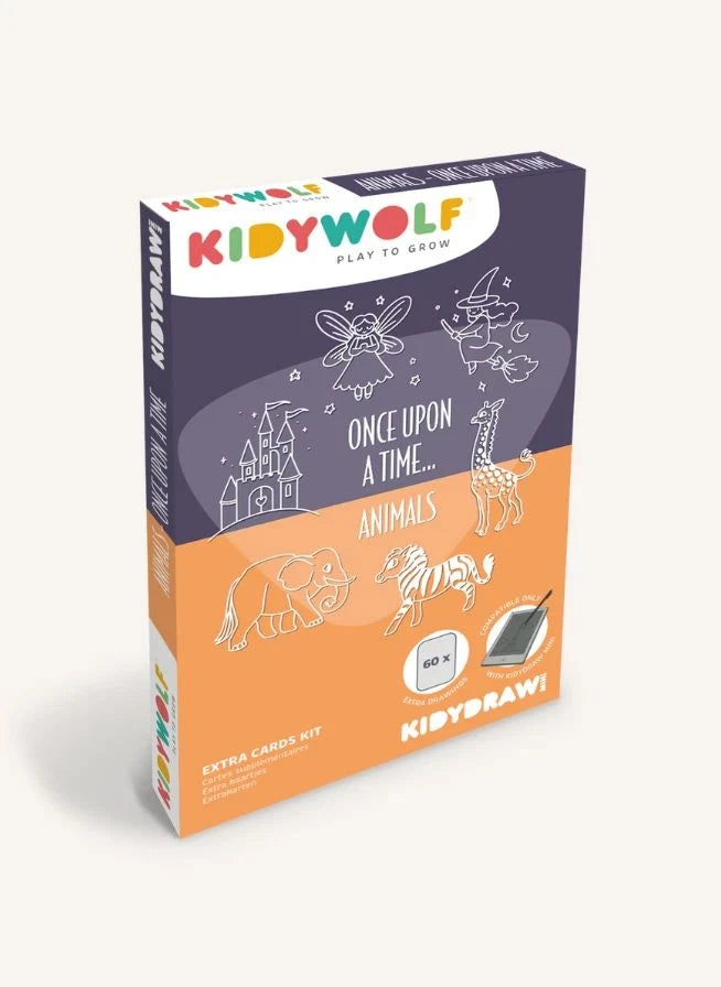 Kidywolf - Sets de Recarga para Kidydraw Mini - Cuentos y Animales