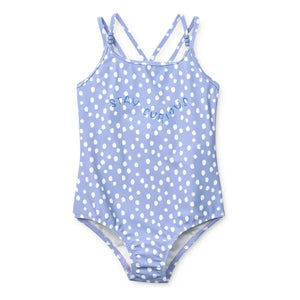 Liewood - Bañador Suna Pois de Fibra Reciclada | Lavanda