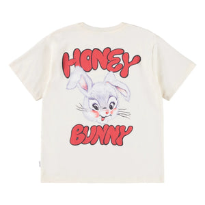 Molo - Riley Honey Bunny Organik pamuklu Tişört | Bej