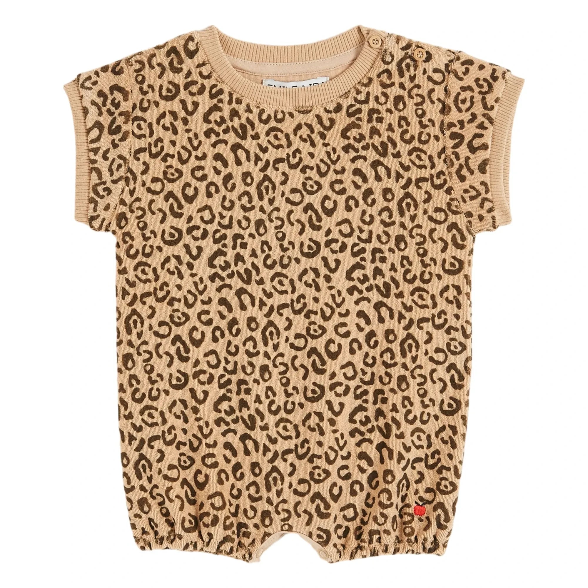 Emile et Ida - Mono estampado de leopardo | Beige