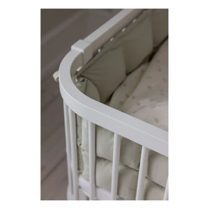 Sebra - Cuna cododo de madera | Blanca