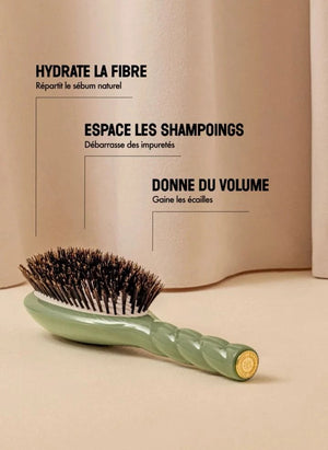 La Bonne Brosse - El Cepillo Universal para el Cabello No. 01 - Cuidado y Brillo | Verde Almendra