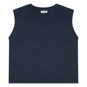 Smallable Woman - Camiseta sin mangas de algodón orgánico Freja | Negro
