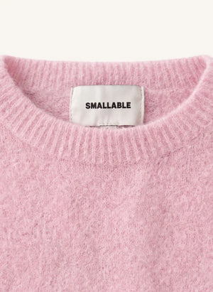 Smallable Woman - Bertille Suéter de Alpaca y Lana | Rosa Pálido