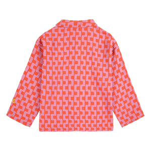Bobo Choses - Pijama Chain Algodón Orgánico | Rosa