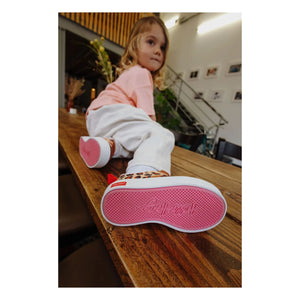 Hello Hossy - Zapatillas Leopard Scratch | Crema