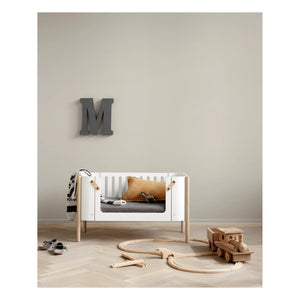 Oliver Furniture - Banco de roble | Blanco