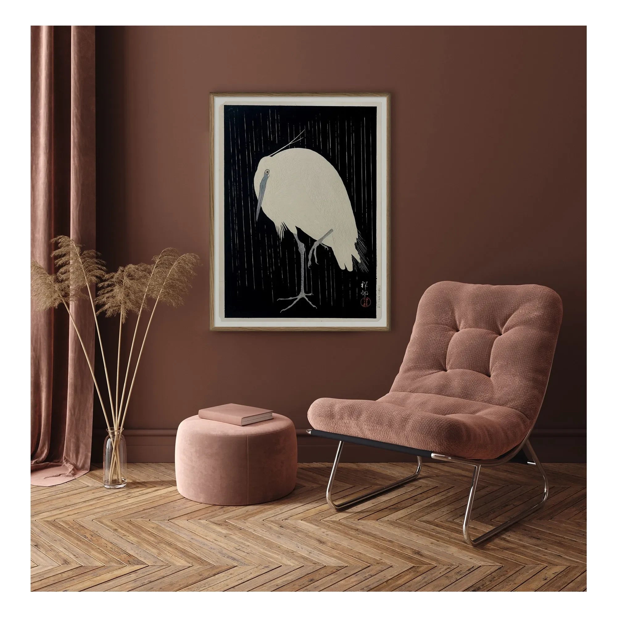 The Dybdahl Co. - Grulla sobre negro