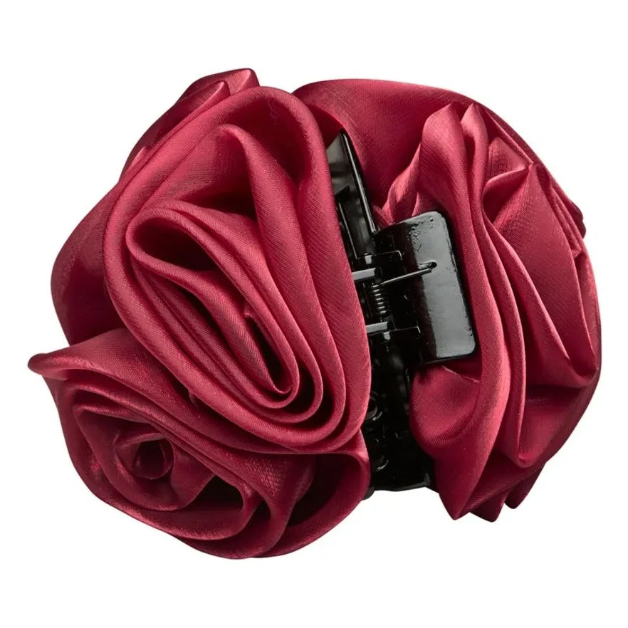 Becksöndergaard - Horquilla de Organza Floral | Rojo