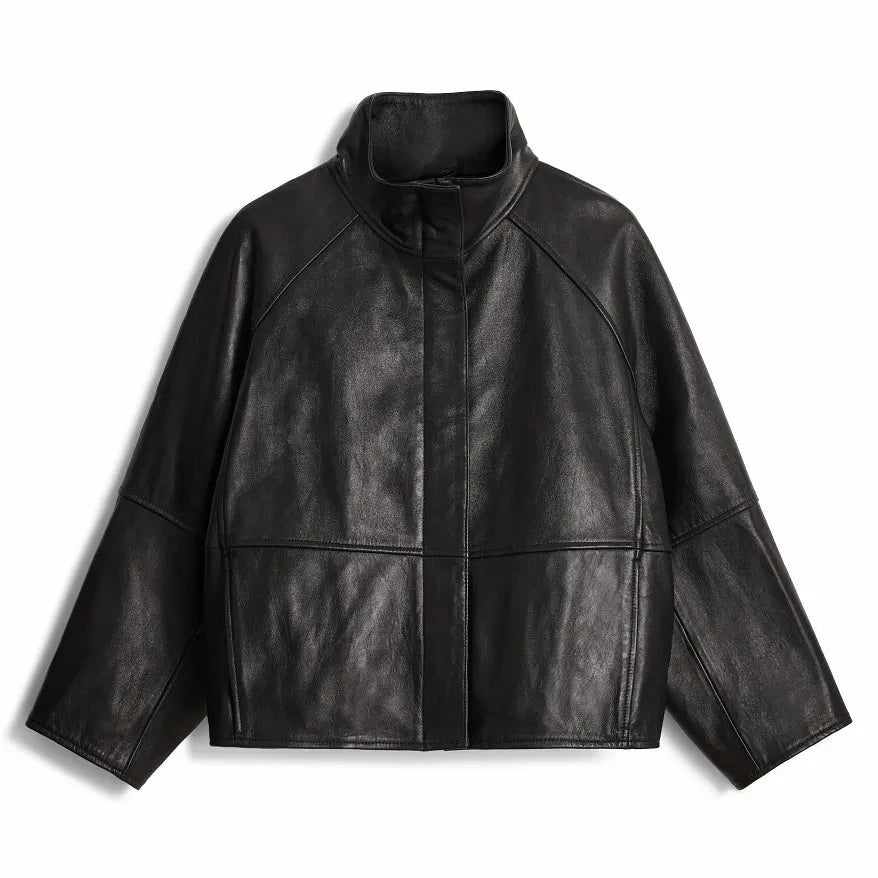 Soeur - Chaqueta de cuero Gamma | Negro