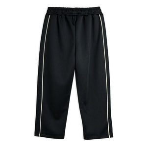 Mini Rodini - Pantalones de chándal con parche de fibra reciclada | Negro