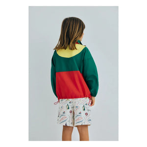 the new society - Chaqueta colorblock Pansy | Verde