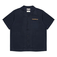 Nudie Jeans - Camisa Arthur Bowling | Azul Oscuro