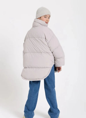 Finger in the nose - Chaqueta acolchada Snowbag | gris perla