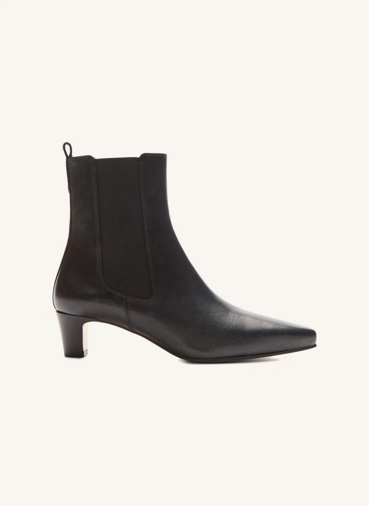 Rivecour - n°525 Botas de cuero | Negro