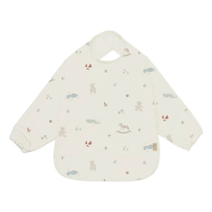 Cam Cam - Babero con mangas Vintage Toys | Beige