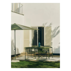 Hola - Sombrilla hexagonal Terrazza | Verde