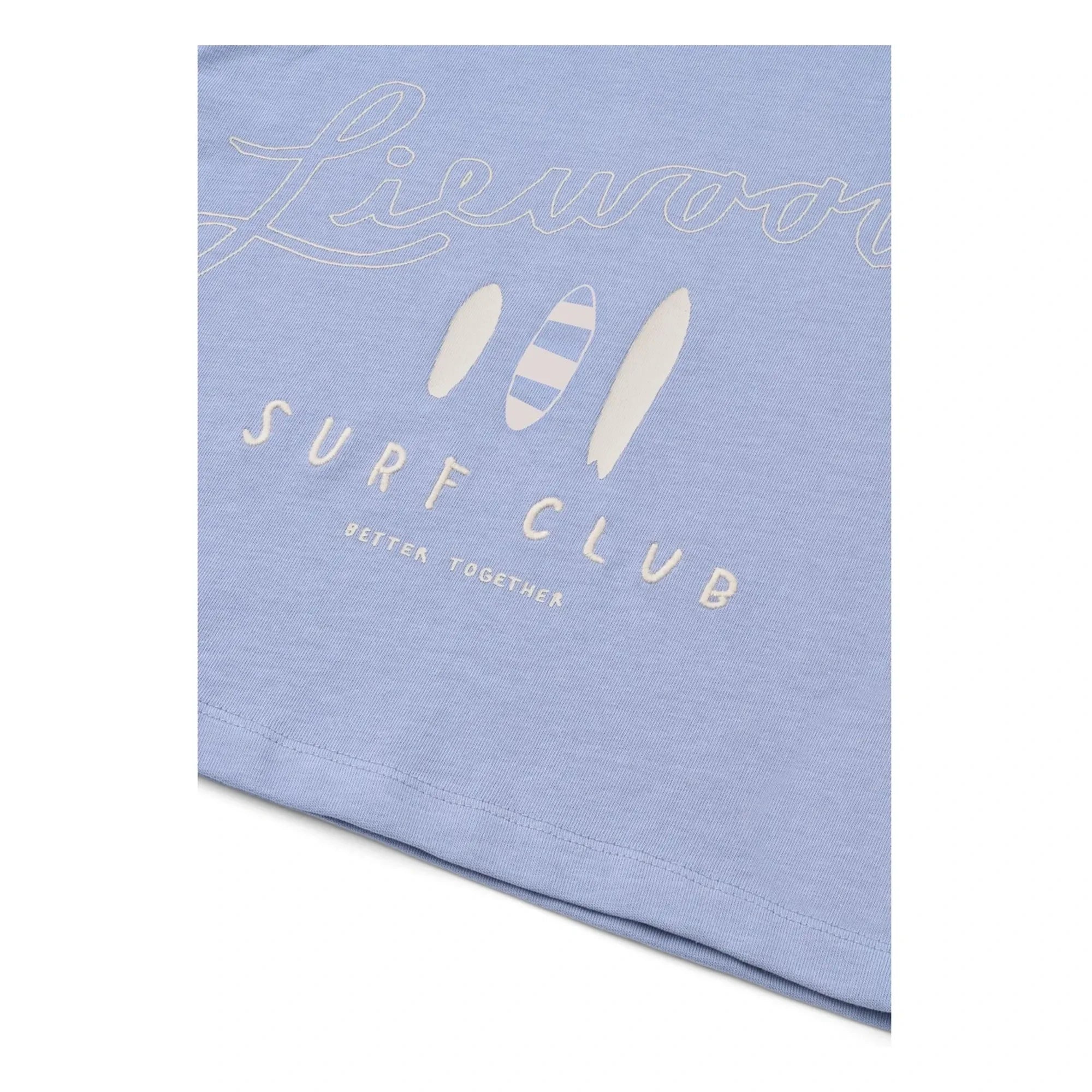 Liewood - Camiseta de Algodón Orgánico Tyler Surf | Lavanda