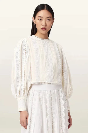 Blusa de algodón HART de AllSaints