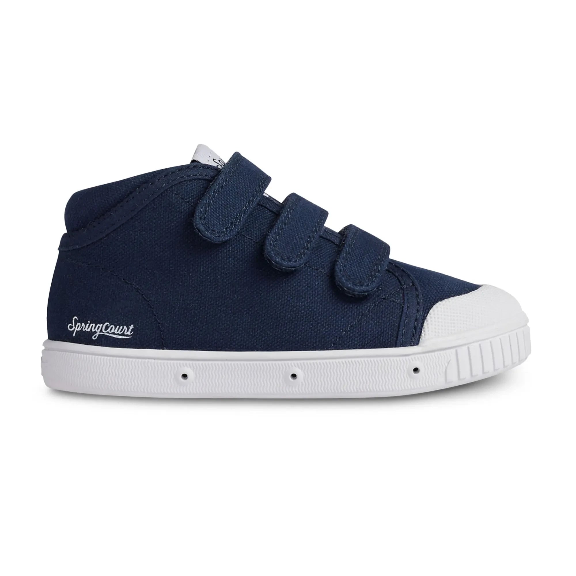 Spring Court - Zapatillas Lona Altas B2 con Cremallera | Azul marino