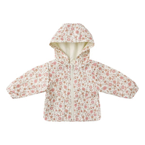 Quincy Mae - Peto con estampado floral de fibra reciclada | Marfil