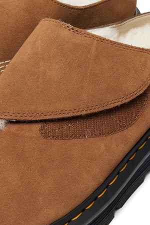 Zuecos de piel con forro cálido Dr. Martens ZebZag AnyWair