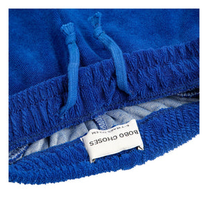 Bobo Choses - Pantalón de chándal de rizo de algodón orgánico con bloques de color | Azul real