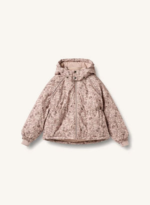 Wheat - Chaqueta de esquí con faldón para nieve | Rosa claro
