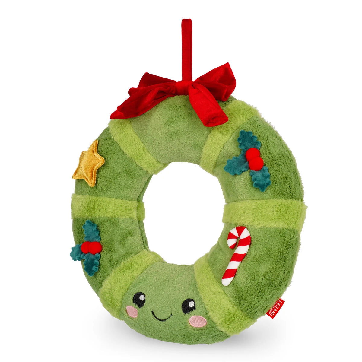 Legami - Corona de Juguete de Peluche - Ho-Ho-Hornaments