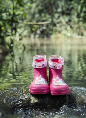 Igor - Botas de lluvia Mendi Unicornio | Fucsia
