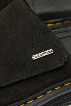 Dr. Martens Pantufla de plataforma de gamuza ZebZag Slide