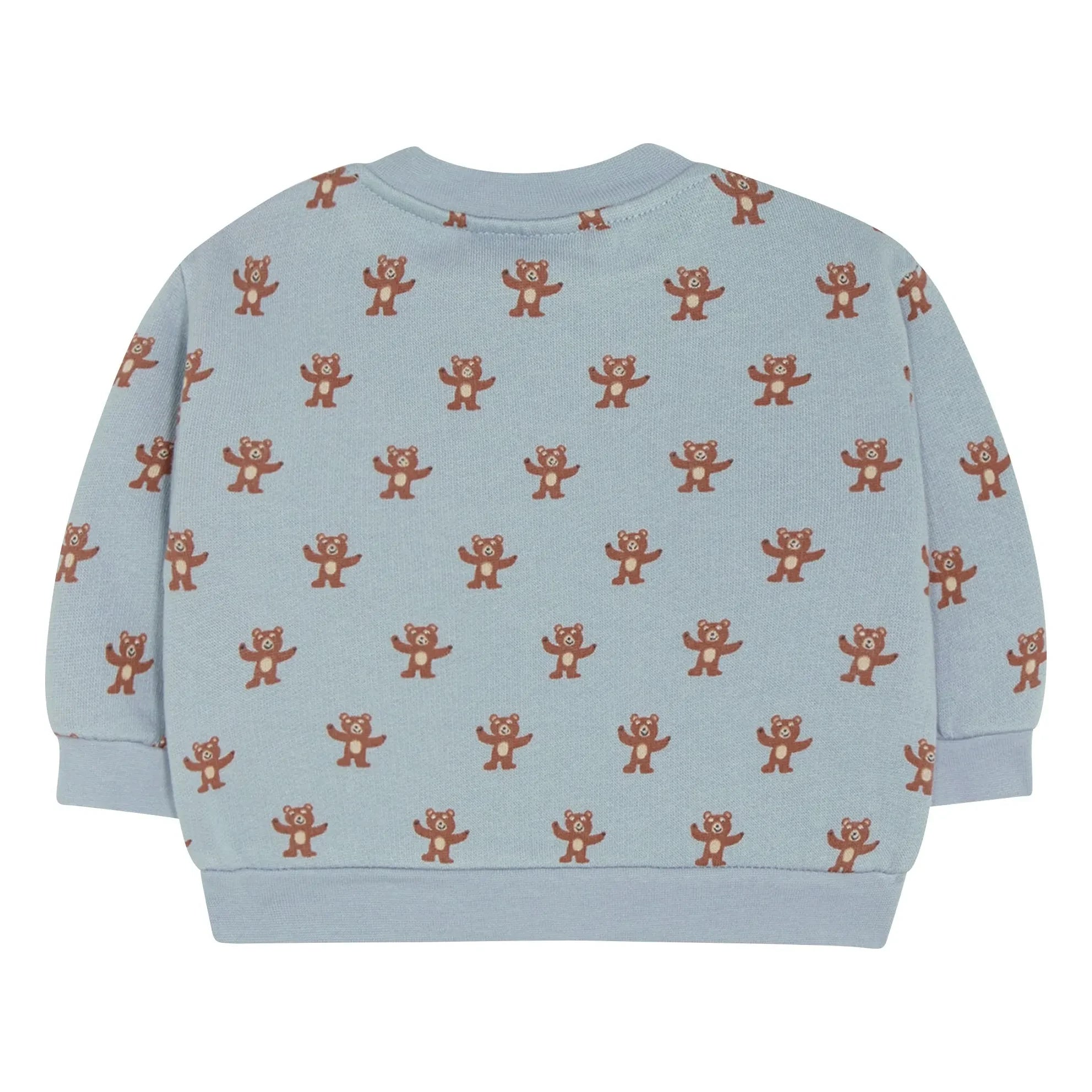 Sudadera con osito de peluche Campamento | Azul claro