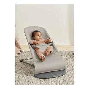BabyBjörn - Hamaca Bliss de tejido de punto 3D | Gris arena