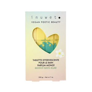 Inuwet - Jabón de baño Monoi brillante - 200 g