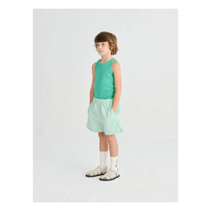 True Artist - Pantalones cortos a rayas verdes N°11