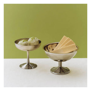 Hola - Bol de helado italiano | Acero