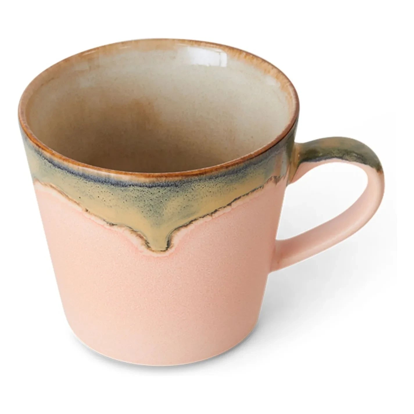 HKliving - Taza de gres | Rosa