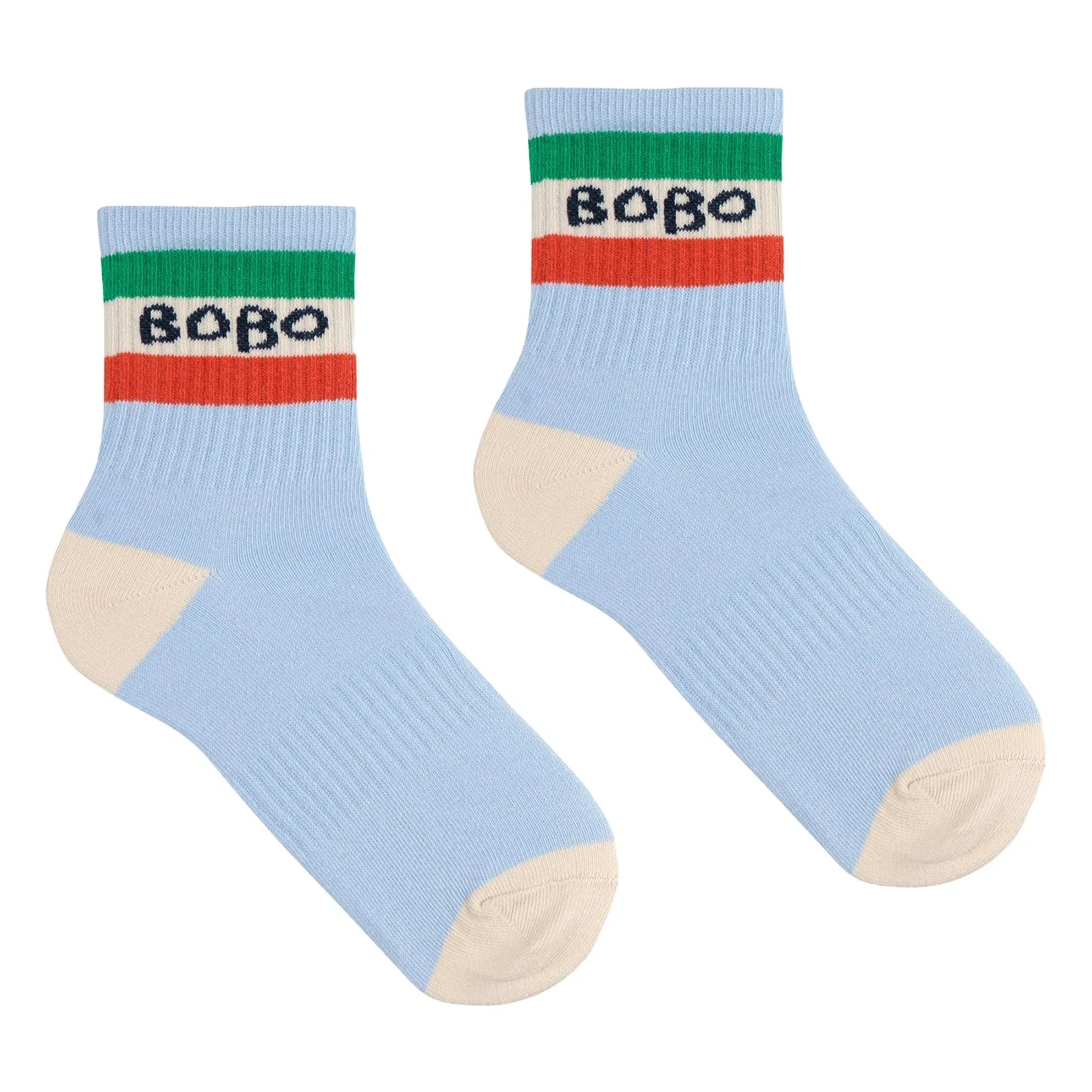 Bobo Choses - Set de 2 Calcetines de Algodón Orgánico | Azul Claro