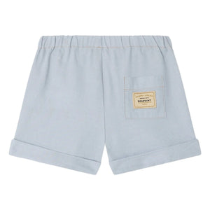 Bonpoint - Ecady shorts de algodón orgánico con piernas | Azul claro