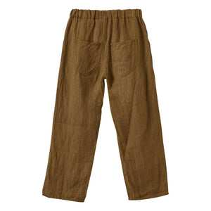 Pantalón de Lino Sullivan - Caramelo | Marrón
