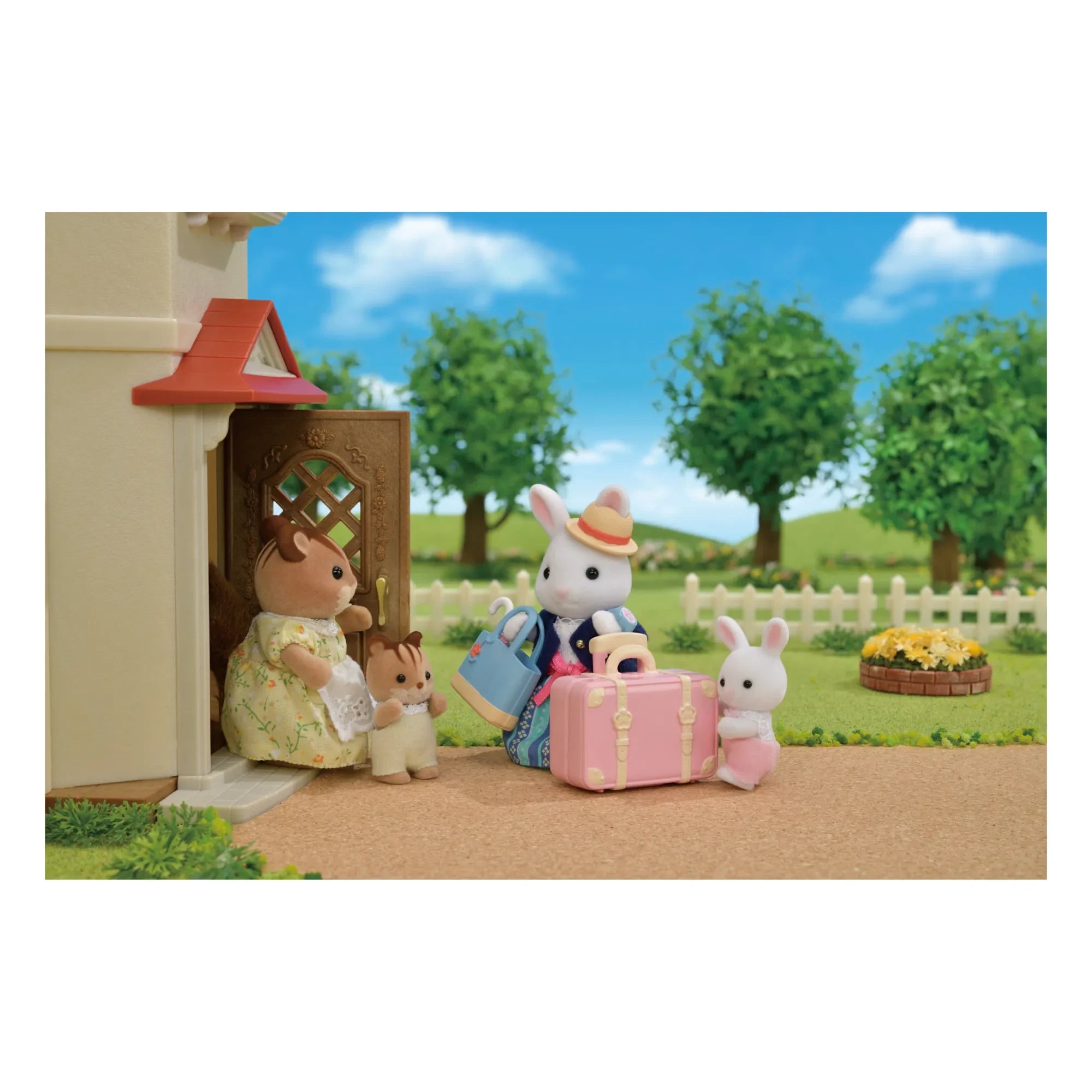 Sylvanian Families - Mamá Coneja de las Nieves y Maleta