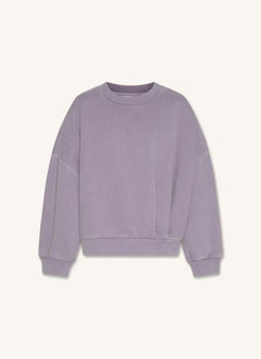 AO76 - Sudadera de Algodón Reciclado Lila